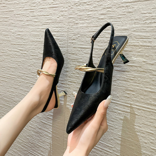 Talons hauts pointus pour femmes à la mode