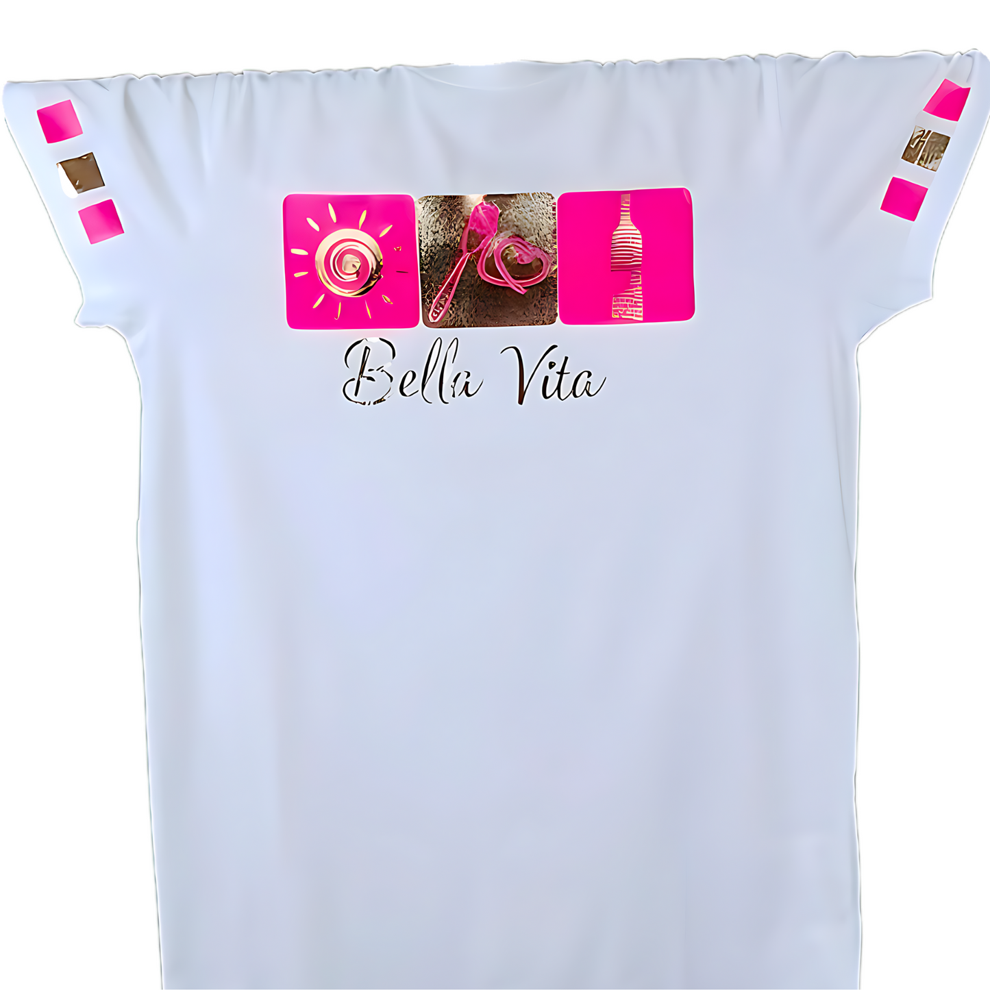 T-shirt Bella Vita SOLE - PASTA  & VINO