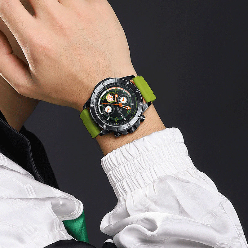 Nouvelle montre électronique tendance pour hommes 6 coloris