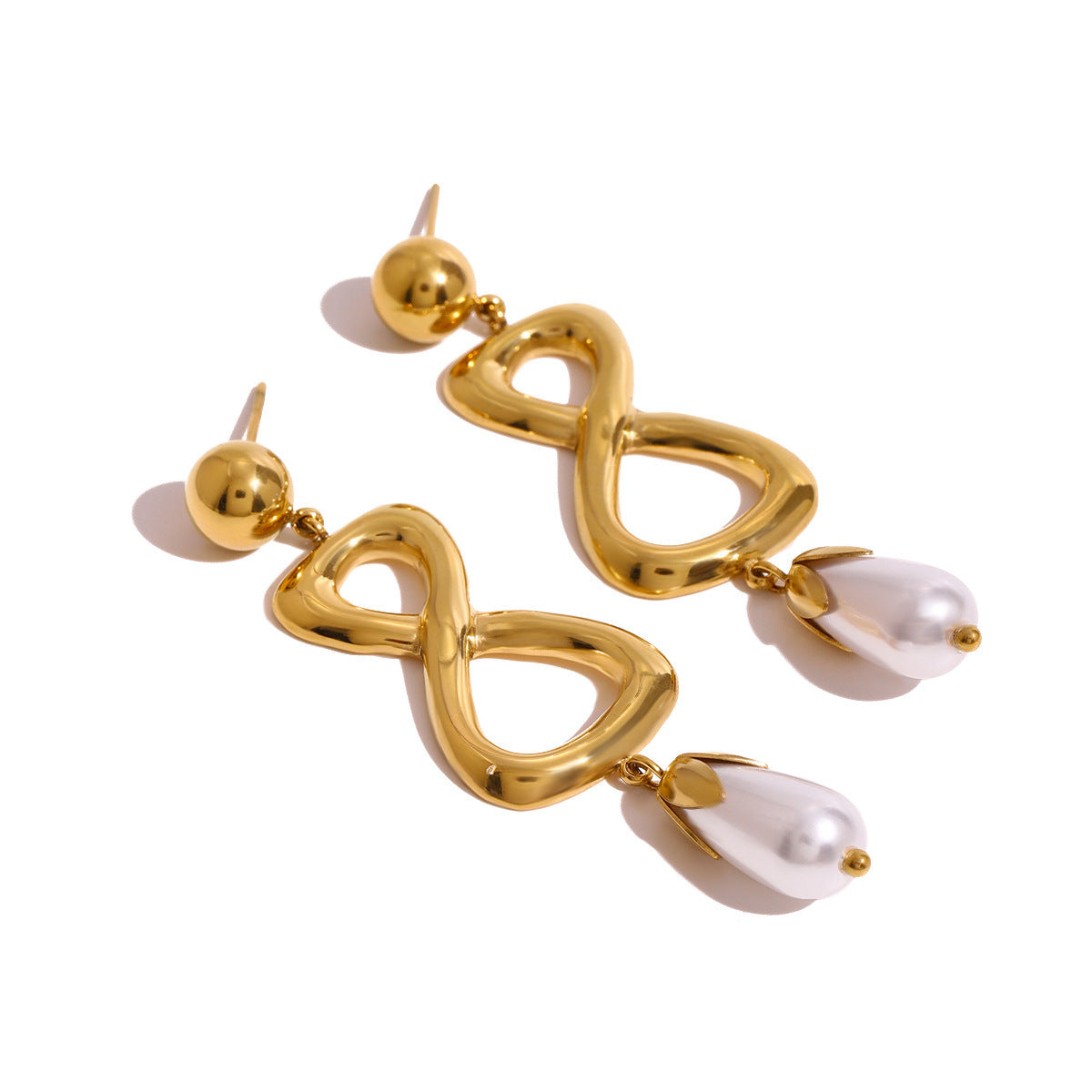 Boucles d'oreilles en perles d'eau douce