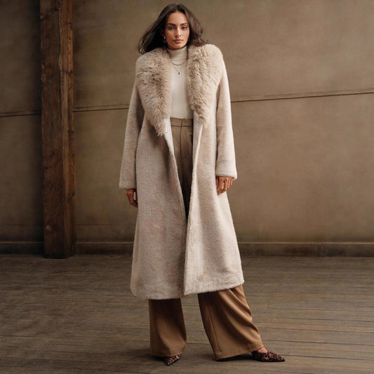 Manteau en fausse fourrure élégant et tendance De S à 2XL